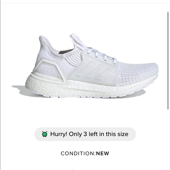 Women’s Adidas UltraBoost triple white - Picture 5 of 5